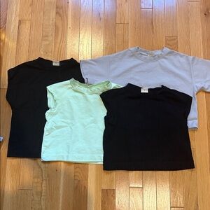 Lot of Zara girls t-shirts